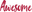 Awesome logo