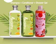 تحميل الصورة في عارض المعرض ، Bundle offer Shampoo + Conditioner &amp; Shower Gel
