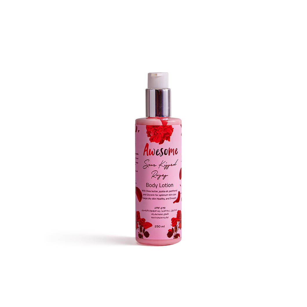 Sun Kissed Roses Body lotion 250ml ( بادي لوشن برائحة الورد 250 مللي ) -(20% sale) -(30% above 1000LE purchase)